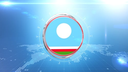 Futuristic Globe News Opener Reveal