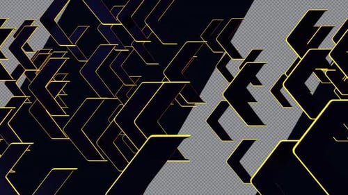 Abstract Geometric Chevron Arrows Loop Background