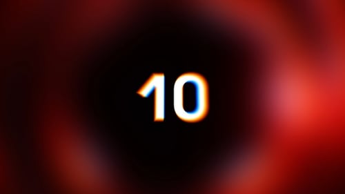 10-Sekunden-Countdown-Timer mit chromatischer Aberration 05