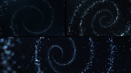 Pack de particules magiques abstraites