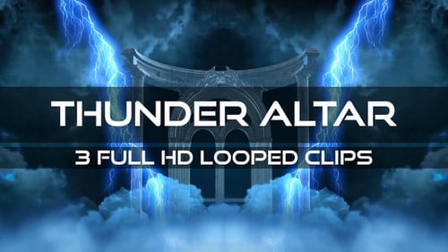 Thunder Altar VJ Loop
