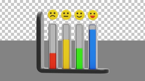 3D Feedback Chart | Alpha Channel