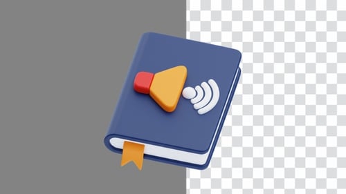 3D Animation of Immersive Audiobook Experience Through Sound | Alpha Channel