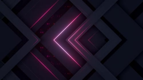 4 K Colored Glossy Blocks Pattern Loop 1