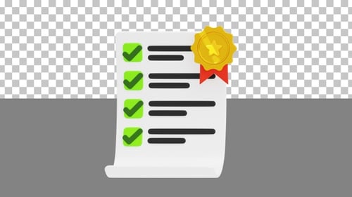 3D Animation of Quality Assurance | Alpha Channel