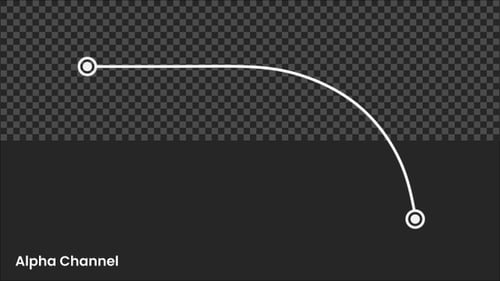 Curved Callout Line Toward The Top Left