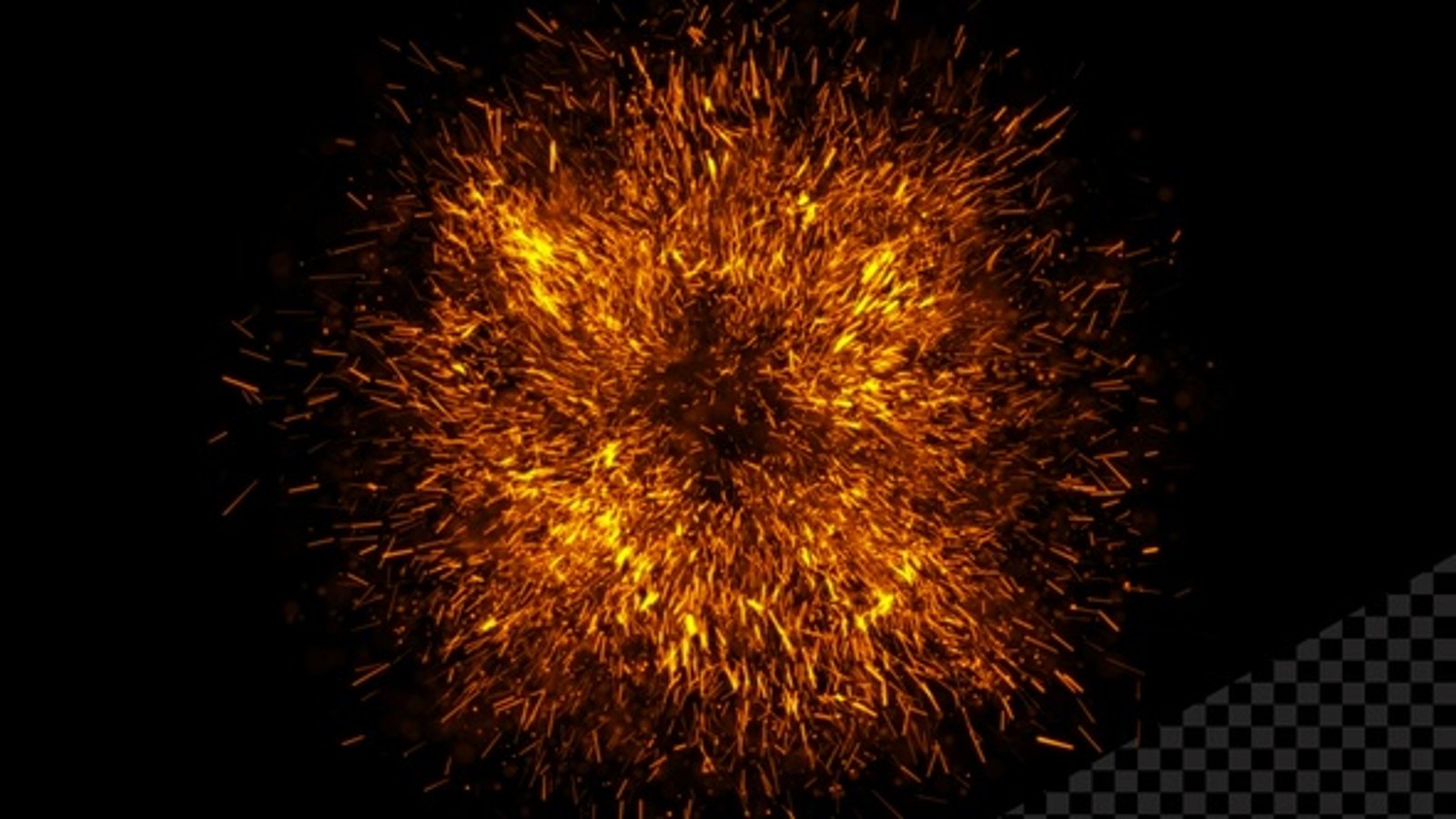 Fire Particles Explosion 4K Alpha, Overlays Motion Graphics ft ...