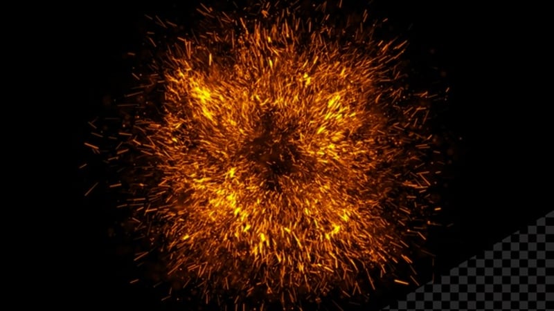 Particle Burst. White Particle Explosion. Particle Blast. Particles ...