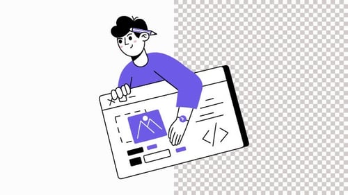 Web Design Animation Alpha Channel