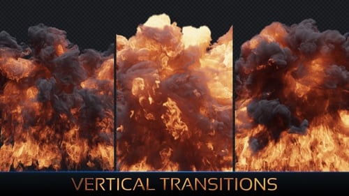 Dynamic Realistic Fire and Smoke Transition Elements