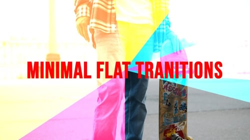 Transitions plates minimales