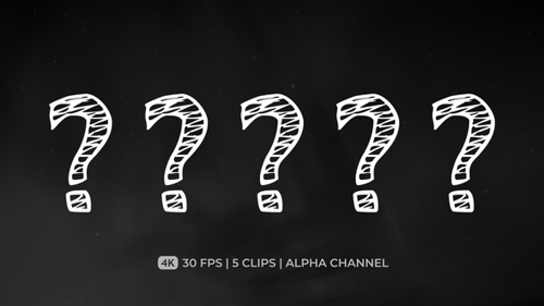 Question Mark Random Reveal Animation