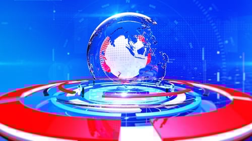 Broadcast News Background Loop V3
