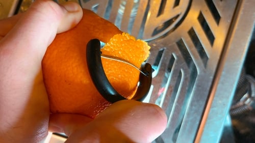 Orange Peeling