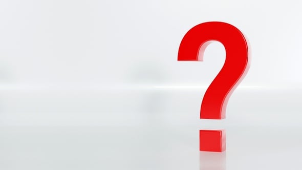 Rotating Red 3D Question Mark Loop, Backgrounds Motion Graphics ft ...