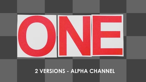 Crumpled Paper Text Reveal Stop Motion Title Animation