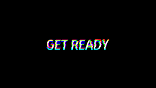 Get Ready Text Animation 1