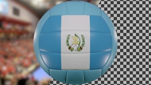 Volleyball Spinning Guatemala | UHD | 60fps