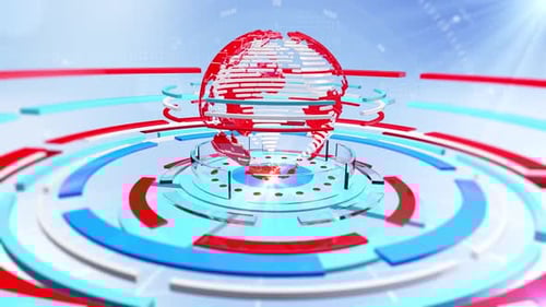 Broadcast News Background Loop V3