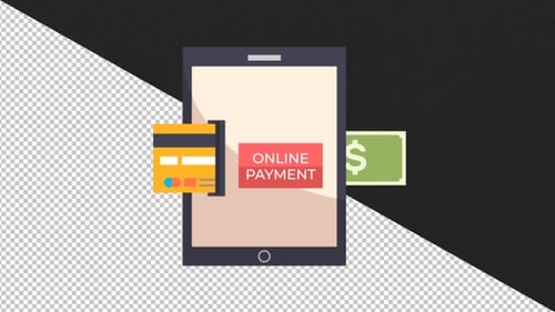 Animated Online Mobile Payment with Credit Card