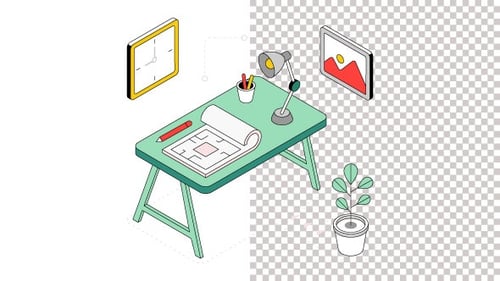 Product Blueprint Animation Alpha Channel