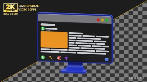 Webpage Interface Animation