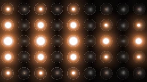 Energetic Stage Lighting Grid Background Animation