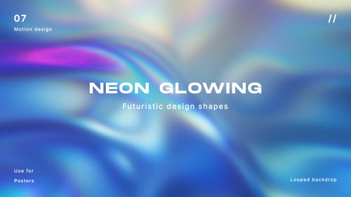 Fond de formes fluides lisses et dégradées brillantes