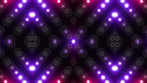 4K-Loop-Pack mit rot-blauem LED-Lichtdesign