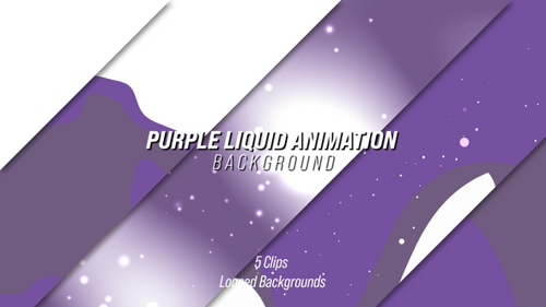 Lilafarbenes flüssiges Animations-Hintergrundpaket