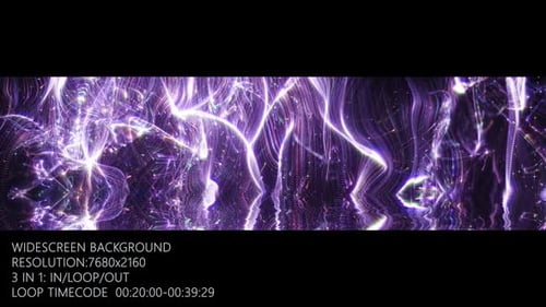 Purple Technology Curtain Particles Background