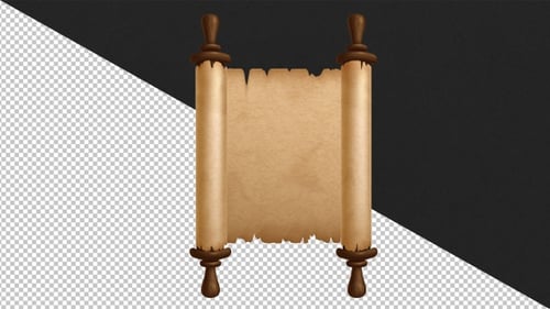 Old scroll parchment - 4K