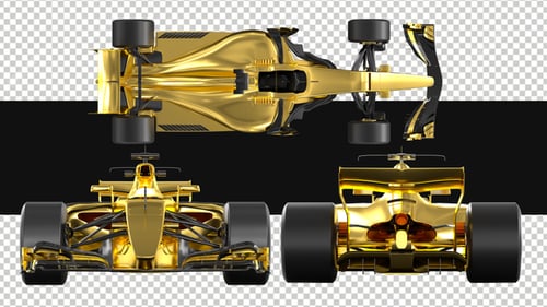 Pack Of 3 High-Speed Car On Alpha Loop