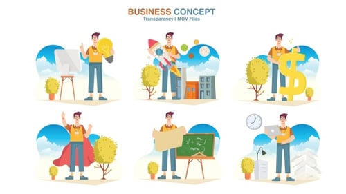 Businessman Concept - Transparency