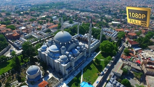 Mosque And Cityscape 14