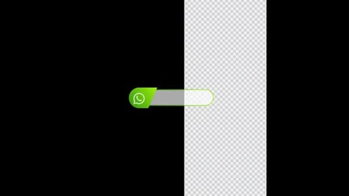 Animation du tiers inférieur de WhatsApp