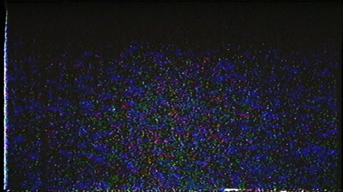 Retro VHS Glitch Effect