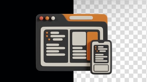 3D Animation of Responsive Design