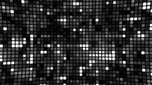 Black And White Squares Loop