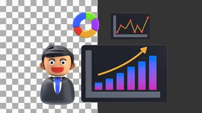 Stock Market Alpha Animation, Elements Motion Graphics ft. line graph ...