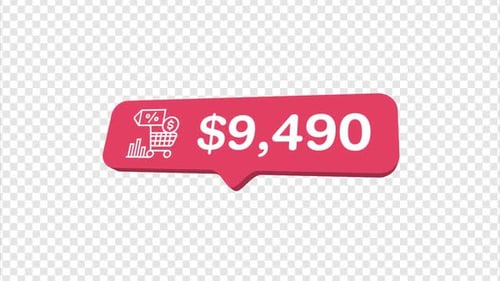 Discount Sales Counter Counting Shop Profit Make Money Dollar Alpha 4K