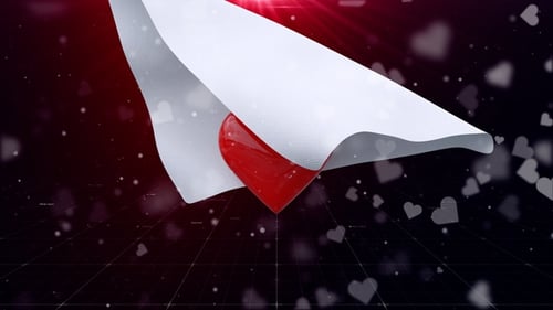Saint-Valentin 3D Heart Reveal V14