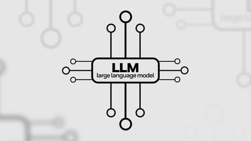 LLM oder großes Sprachmodell mit neuronalen Netzwerken