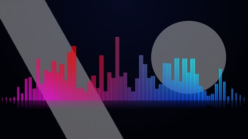 Audio-Spektrum-Loop-Animation