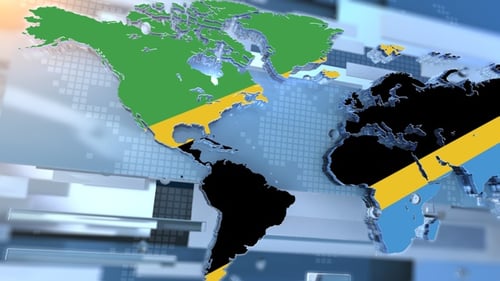 Geometric Abstract Content Reveal Transition