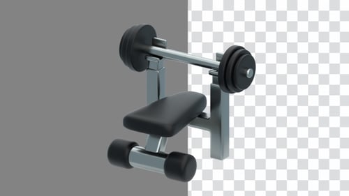 3D Animation of Building Strength and Muscle Mass | Alpha Channel