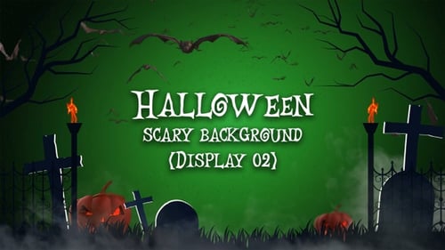 Halloween gruseliger Hintergrund 2022 - 4K (Anzeige 02)