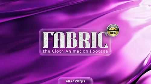 4K Flowing Fabric Animation - 120FPS Background #53