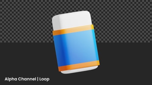 3D-Animation mit Radiergummi für den Schulanfang | Alpha Loop