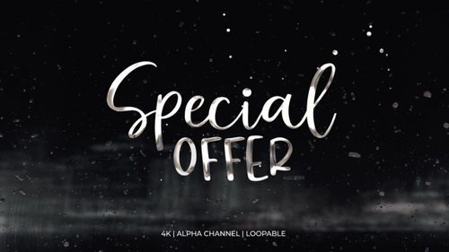 Special Offer Text Animation